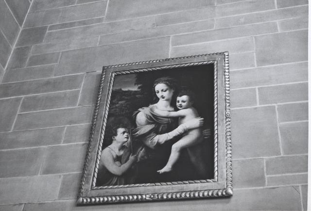 Anonimo — Tosini Michele - sec. XVI - Madonna con Bambino e san Giovannino — insieme